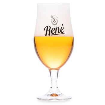 Een glas Blonde René